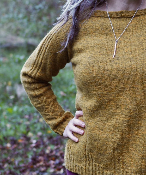 Round Yoke Sweater - Yay For Yarn